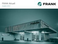 FRANK Aktuell - Frank GmbH