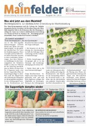 Was wird jetzt aus dem Mainfeld? - Frankfurt - Soziale Stadt - Neue ...