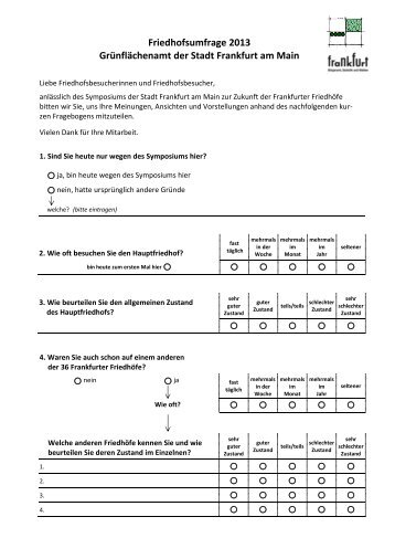 Fragebogen (pdf, 539 KB) - Frankfurt am Main