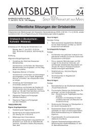 Amtsblatt Nr. 24/2013 S. 685 - 720 (pdf, 2.3 MB) - Frankfurt am Main