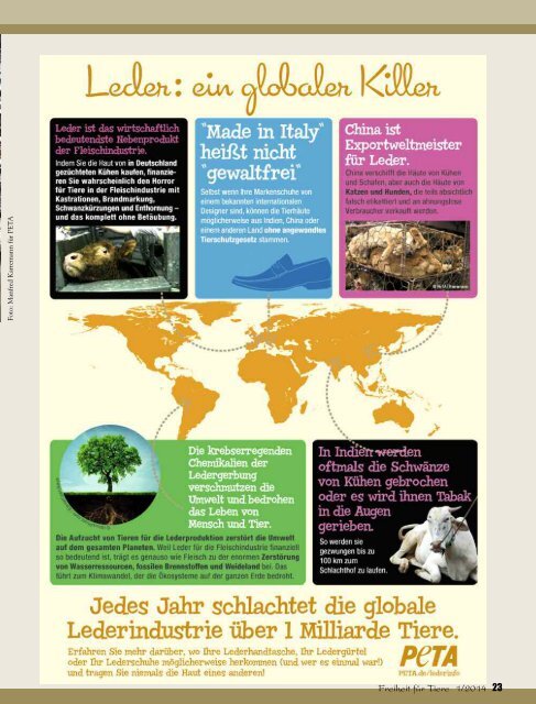 pdf-download Freiheit für Tiere 1/2014 - Magazin Freiheit für Tiere