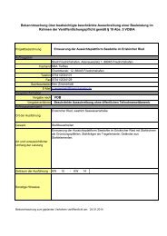 Bekanntmachung über beabsichtigte beschränkte ... - Friedrichshafen