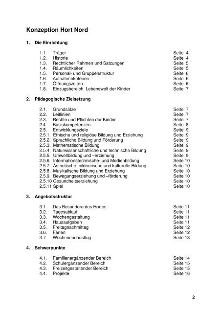 Hort-Nord - Fürstenfeldbruck