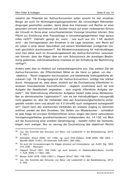 Das Urteil des BVerwG vom 5. 9. 2013 oder vom Versuch, den ...