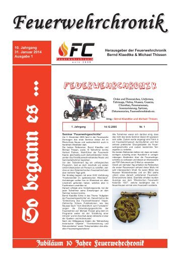 2014 - 01 Verschiedene Artikel (3890 MB) - Feuerwehrchronik
