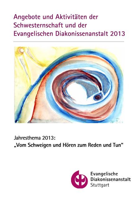 Angebote Und Aktivitaten Der Schwesternschaft Und Der