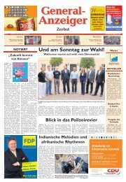 Ausgabe vom 21.09.2013 - ga spezial