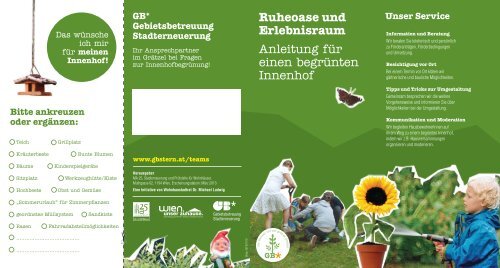 Folder "Innenhofbegrünung" [pdf, 1 MB] - GB* Gebietsbetreuung ...