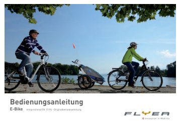 Flyer Bedienungsanleitung 2014 Next Generation - G. Bauer's E-Bike