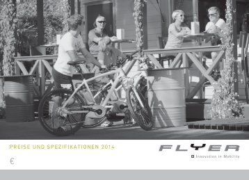 flyer preise und spezifikationen 2014 - G. Bauer's E-Bike