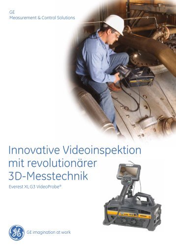 Innovative Video inspektion mit revolutionärer 3D-Messtechnik