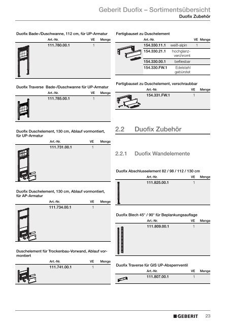 Baustelleneinweisung - Geberit