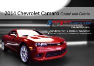 2014er Camaro Preis - GeigerCars.de