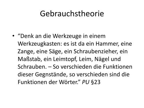 Folien - Fachbereich Philosophie und Geisteswissenschaften - Freie ...