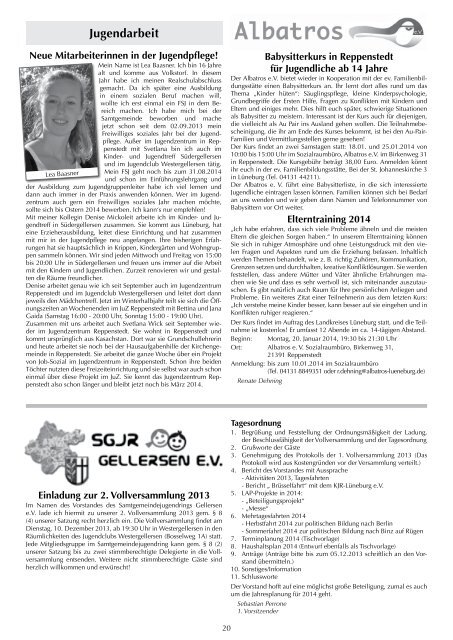 Mitteilungsblatt 12/2013 - Samtgemeinde Gellersen