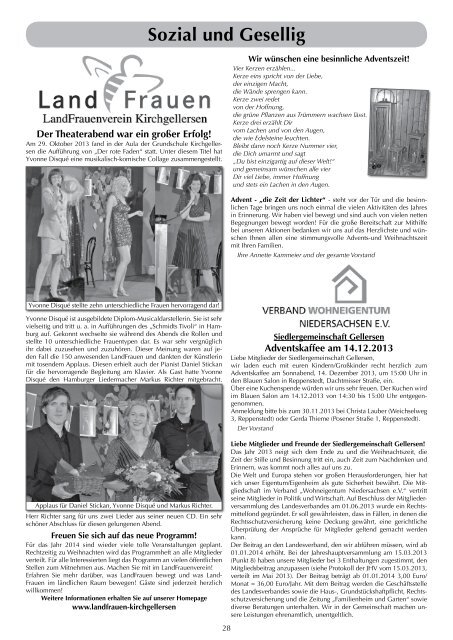 Mitteilungsblatt 12/2013 - Samtgemeinde Gellersen