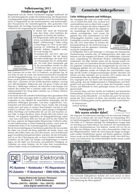 Mitteilungsblatt 12/2013 - Samtgemeinde Gellersen