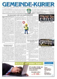 Gemeindekurier Januar 2014 - gemeinde-kurier.de