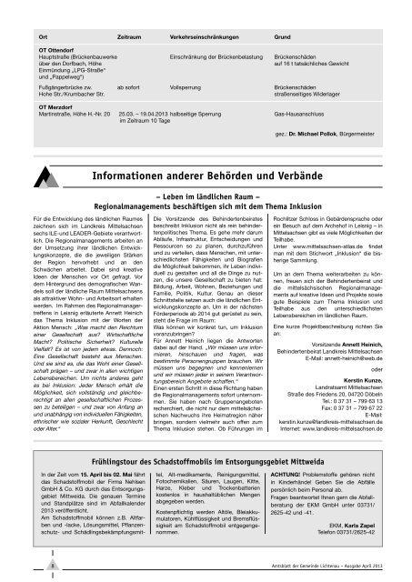 Amtsblatt herunterladen - Gemeinde Lichtenau