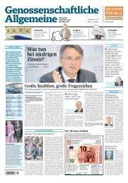 GAZ 1/2014 - Die Genossenschaften