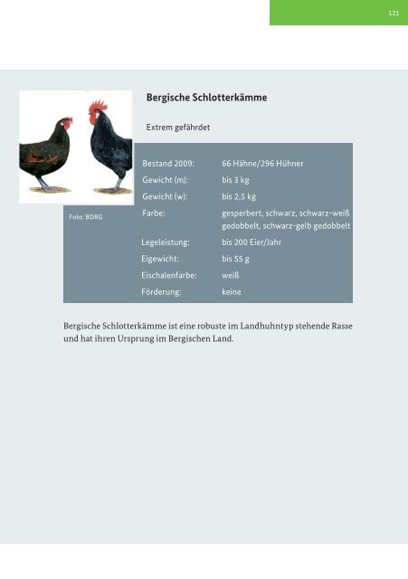 Rote Liste 2013 - Informationssystem Genetische Ressourcen