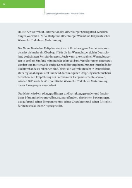 Rote Liste 2013 - Informationssystem Genetische Ressourcen