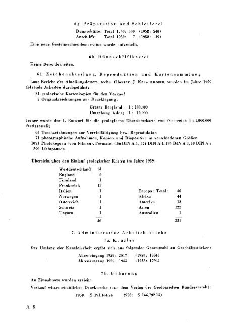 1959 - Geologische Bundesanstalt