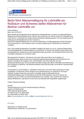 (Pressetext und Wortlaut des Katalogs) (pdf / 102 kb) - GEW-Berlin