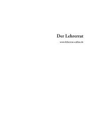 Der Lehrerrat - GEW