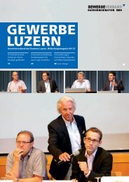 Veranstaltungen - Gewerbeverband des Kantons Luzern