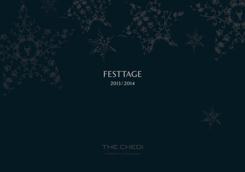 FESTTAGE - GHM