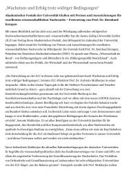 Pressemitteilung der JLU zum Download - Gießener ...