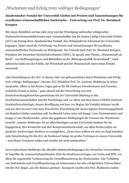 Pressemitteilung der JLU zum Download - Gießener ...