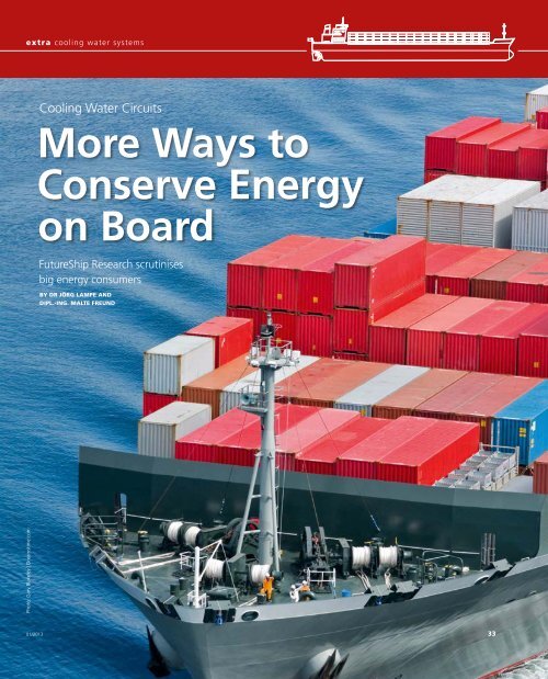 Ways to Conserve Energy on Board - DNV