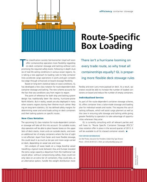 Ways to Conserve Energy on Board - DNV