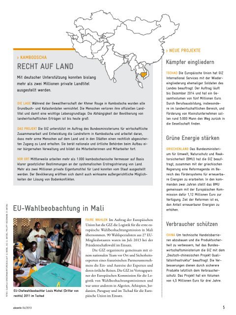 Gesamtausgabe 4/2013 - GIZ