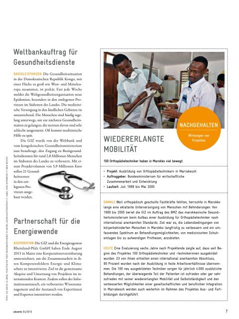 Gesamtausgabe 4/2013 - GIZ