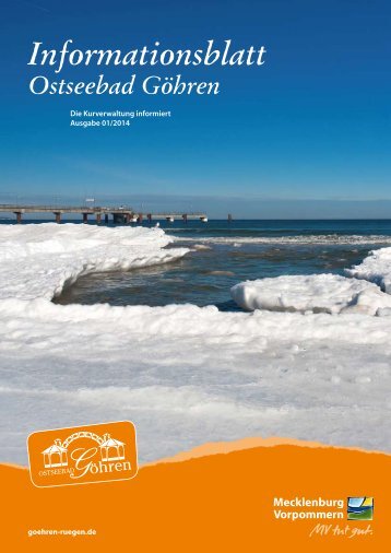 Informationsblatt - Ostseebad Göhren