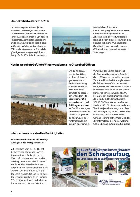Informationsblatt - Ostseebad Göhren
