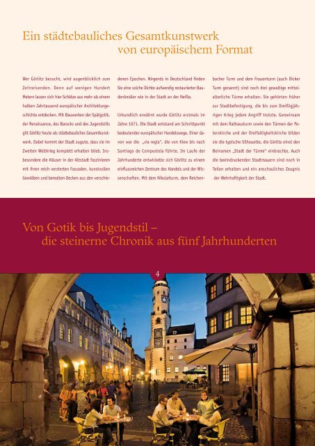 Imagebroschüre Görlitz