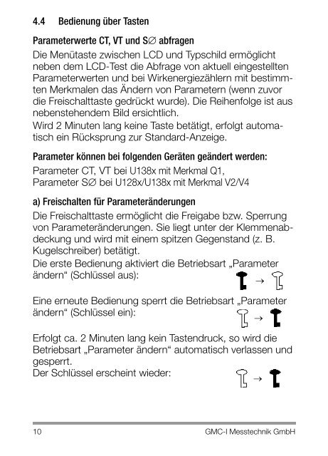 Bedienungsanleitung - GMC-I Messtechnik GmbH