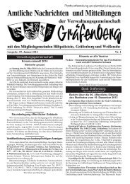 Ausgabe 01 09.01.2014 - Gräfenberg