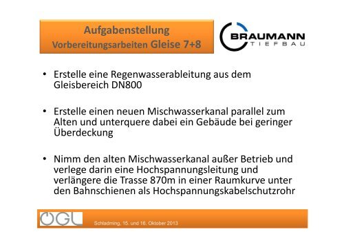 Praxisbericht zu den Microtunneling-Vortrieben beim Projekt ...