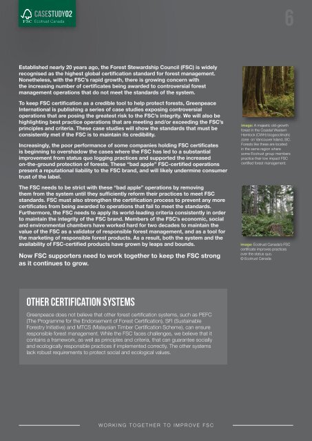 fsc-certified forest management that customers expect - Greenpeace