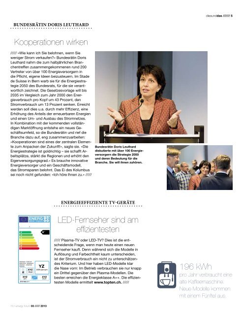 Nr. 3/2013 (pdf) - Groupe E
