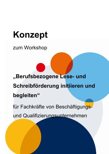 Workshop-Konzept - Grundbildung.de