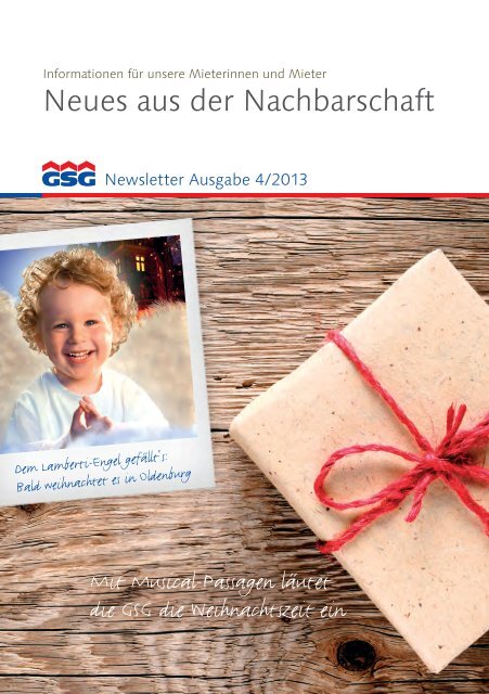 Newsletter 4-2013 - GSG OLDENBURG