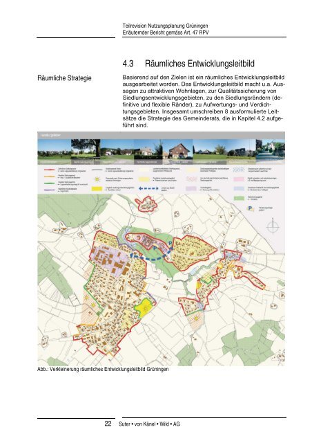 Erläuternder Bericht gemäss Art. 47 RPV - Gemeinde Grüningen