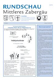 Ausgabe 19.04.2013 - Güglingen