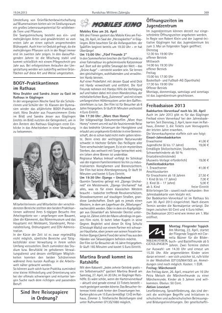 Ausgabe 19.04.2013 - Güglingen